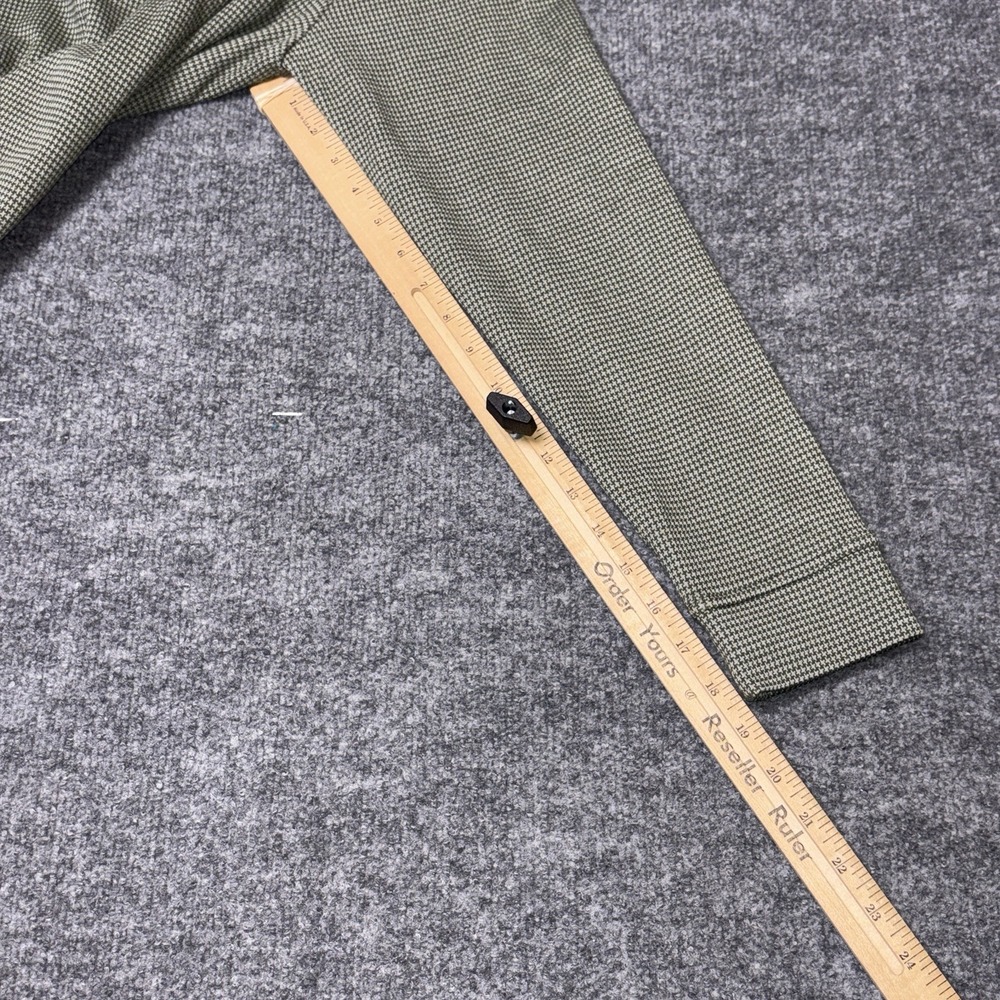 Vineyard Vines Bluffs Quarter Zip Pullover‎ Men's Small Green OTG Sweater - Picture 15 of 16